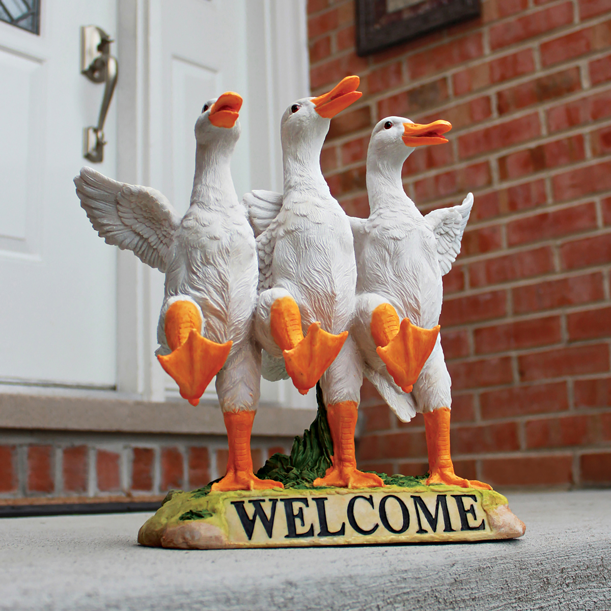 Image Thumbnail for Dt Delightful Dancing Ducks Welcome Sign